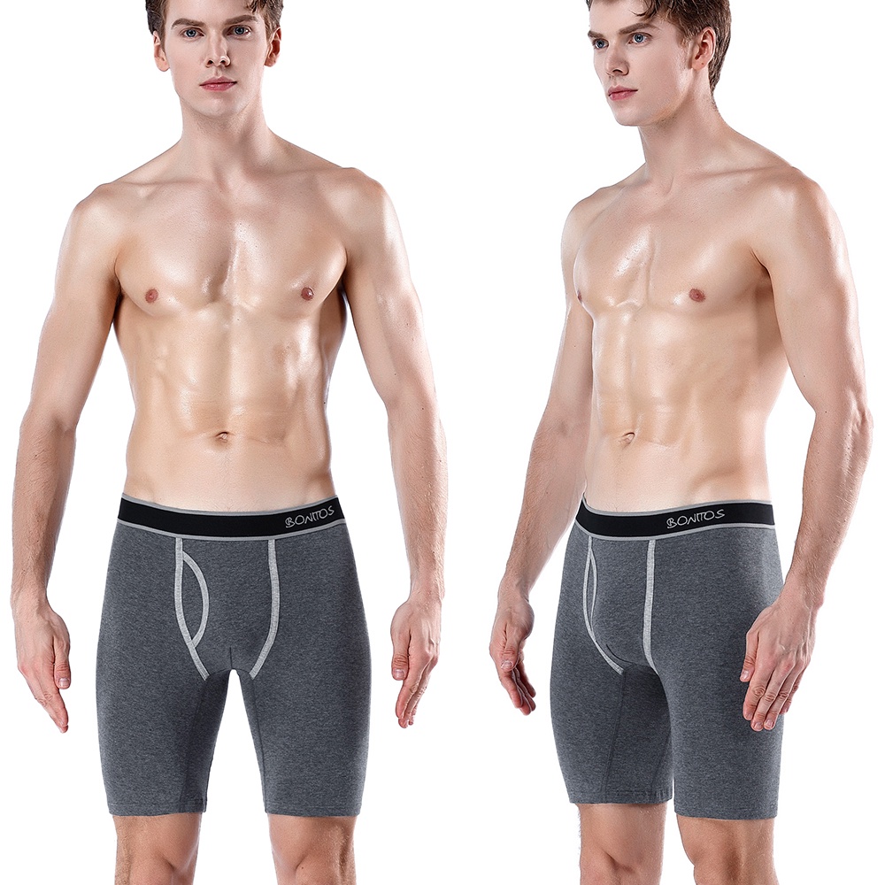 5pcs Set Long Leg Boxer Shorts Panties Men Underpants Homme Cotton Underwear For Men Calvin Boxershorts Sexy Calecon Mal #2