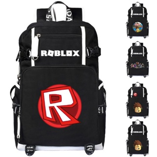 Roblox กระเป๋าเป้สะพายหลัง สะพายไหล่ ใส่แล็ปท็อป หนังสือ เหมาะกับการพกพาเดินทาง สําหรับวัยรุ่น โรงเรียน