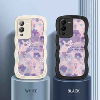 เคสซิลิโคนนิ่ม ลายดอกไม้ XMDDFB001 4 สี สําหรับ OPPO A77 A96 A76 A53 A15s A5 A9 2020 A 83 A3s A31 Reno 5 6 8 Pro 7Z 8Z 5G