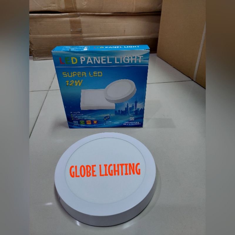 OUTBO 12W ROUND WHITE LED PANEL DOWNLIGHT