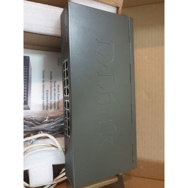 ด่วน ลดล้างสต้อค D-Link 16 port มือสอง สภาพดี เพียงชิ้นเดียวเท่านั้น ...