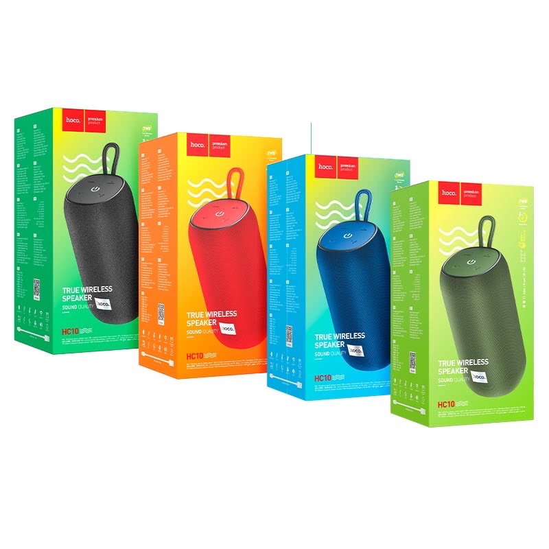 (HC10) Hoco ลำโพงบลูทูธ Sonar Sports Wireless Speaker  ลำโพงไร้สาย ลำโพงพกพา รองรับการ์ด micro SD