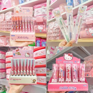 🔥 พร้อมส่ง | ปากกา ปากกาเจล ปากกาลบได้ หมึกน้ำเงิน Sanrio แท้ ซาริโอ้ คิตตี้ แบดแบด ลิตเติ้ล