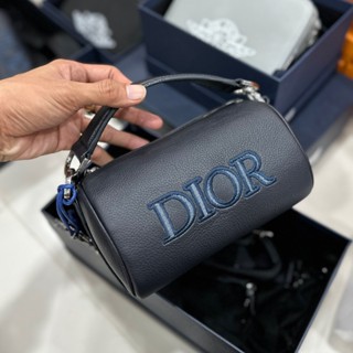 Dior  roller  oblique bag in leather with handle strap and long strap  vip งานสวยมากๆ พร้อมกล่องครบ ถ่ายจากสินค้าจริง