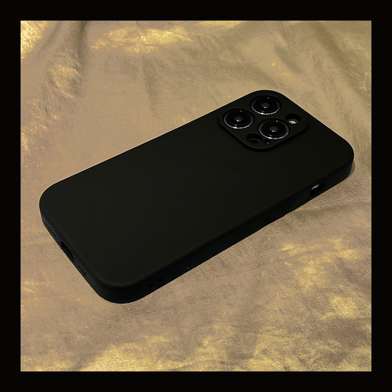 เคสโทรศัพท์มือถือ ซิลิโคน ทรงสี่เหลี่ยม สีดํา สําหรับ iphone 15 Pro Max 14 15 plus 13 Pro Max 12 Pro 11 Pro Max xr x xs 7 8 plus 14 Pro Max