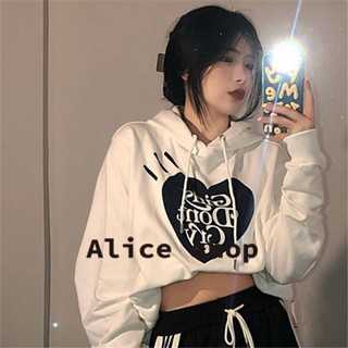 Alice  เสื้อครอป เสื้อสเวตเตอร์ สำหรับสตรี 2022 ใหม่  ทันสมัย รุ่นใหม่ ทันสมัย สไตล์เกาหลี S011776 36Z230909