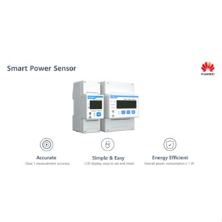 DDSU666-H และ DTSU666-H มิเตอร์ป้องกันไฟย้อน กันย้อน ประกันศูนย์ไทย 1 ปี Huawei Smart Porwer Sensor