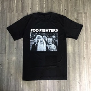 Foo FIGHTER เสื้อยืดลําลอง สําหรับผู้ชาย ผู้หญิง แขนสั้น พิมพ์ลายวงดนตรี