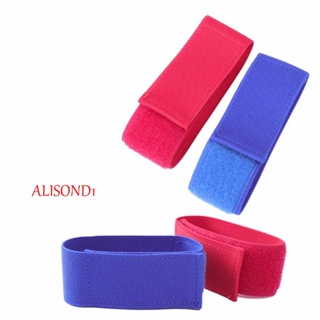 Alisond1 สายรัดทูนิเก้ 2 ชิ้น/ชุด สายรัดห้ามเลือด เส้นเลือด แบบยืดหยุ่น