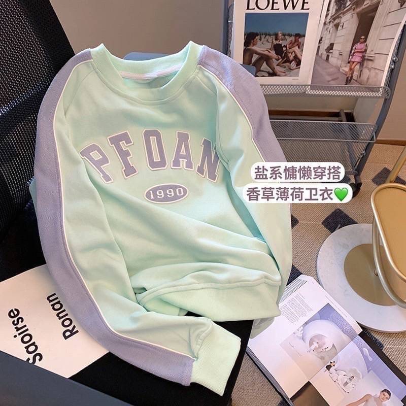 พร้อมส่ง เสื้อแขนยาวสเวตเตอร์ ละมุน น่ารัก(emoji)  ผ้าสำลี รุ่นแพง งานปัก อก44"(emoji