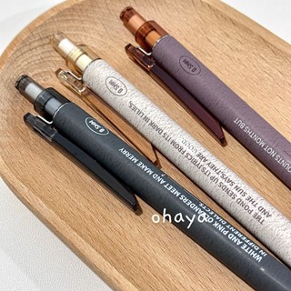 Ohaya DM Smooth Black ink Pen ST Nib 0.5 มม. ไส้ปากกาเจล สีดํา เปลี่ยนได้