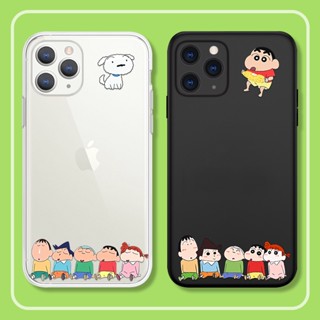 Crayon Shin-chan Xr Xs X max8plus 12 14 13 pro max phone case 11 pro 7 8 case 8plus soft 7plus cover