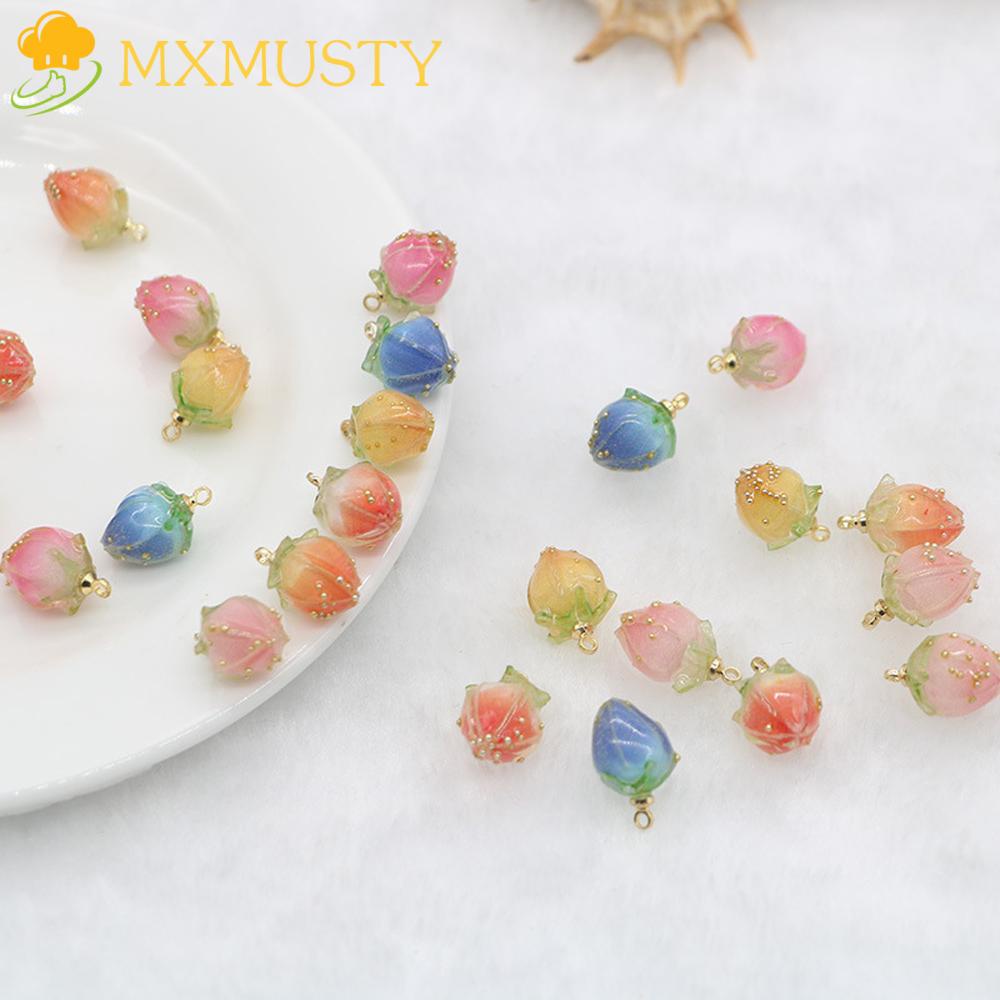 Mxmusty จี้เรซิ่น 3D รูปสตรอเบอร์รี่ Diy สําหรับทําเครื่องประดับสร้อยคอ ราคา ถูกที่สุด ดีลบีเคเค รูปภาพหลัก