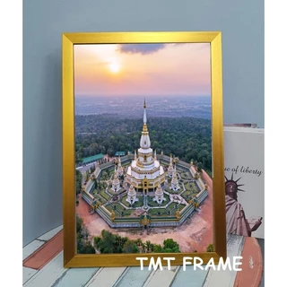 กรอบรูป ใส่ภาพขนาด 13x19"(33x48.30cm)/โปสเตอร์หนัง,12x24",14x18" ++ขนาดพิเศษ++กระจกใส+หูแขวนผนัง+สลิงแขวน+ไม่มีขาตั้ง-