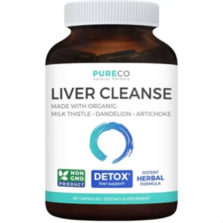 ✨️พร้อมส่ง✨️Liver Cleanse Detox &amp; Repair, 60 Capsules