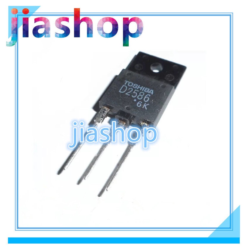 D2586 TO-3PF 5 ชิ้น 2SD2586 TO3PF สวิทช์ทรานซิสเตอร์ HD TV line หลอดใหม่บน jiashop pxa4