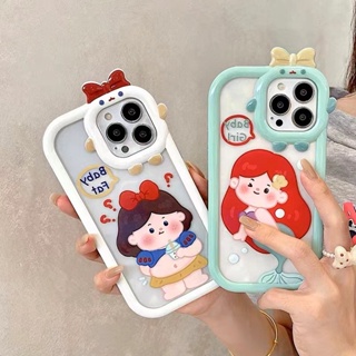 พร้อมส่ง เคสกล้องลูกเจี๊ยบเจ้าหญิง สําหรับรุ่น 7p/i8p.11.12/12pro.12pro max.13/14.13pro.13pro max.14max.14pro max#3003