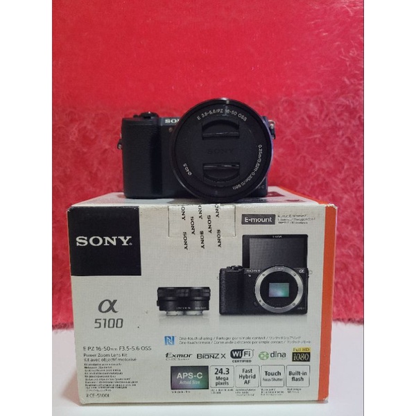 📸 กล้อง Sony a5100 พร้อมลนส์ 16-50 mm ✌️สินค้ามือสอง 👍อุปกรณ์ครบ สภาพดี  🤗แถมฟรี Memory 32GB และสายกล้องคล้องคอ