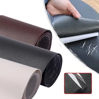 ใหม่ สติกเกอร์หนัง PU มีกาวในตัว ขนาด 100*50 ซม. สําหรับติดตกแต่งโซฟา เฟอร์นิเจอร์ เก้าอี้ กระเป๋า รองเท้า เตียง