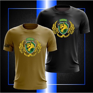 เสื้อยืดผ้าฝ้าย Baju ARMY AIRBORNE เสื้อยืดคอกลม แขนสั้น ไมโครไฟเบอร์ สําหรับผู้ชาย