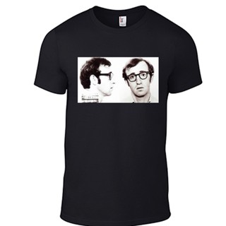 [COD]เสื้อยืด พิมพ์ลาย WOODY ALLEN Police Mugshot moie annie hall manhattan DD cd allan B LAadni45IBajcg53 สไตล์คลาสสิก