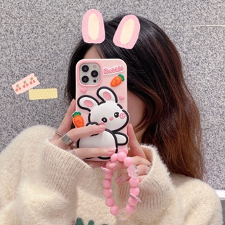 เคสโทรศัพท์มือถือแบบนิ่ม กันกระแทก ลายการ์ตูนกระต่าย แครอท สําหรับ iPhone 14 14PRO max 13 12PRO max 13pro max 11