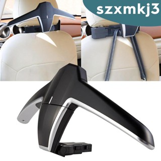 [Szxmkj3] Car Headrest Coat Hanger Retractable Supplies Holder for Handbags suits