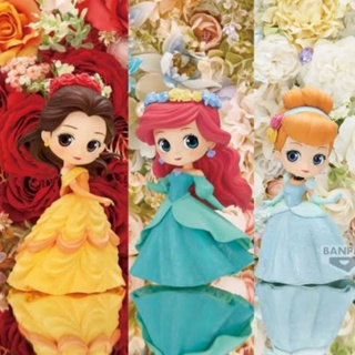 q posket Disney characters: flower style ของแท้จากตู้คีบญี่ปุ่น