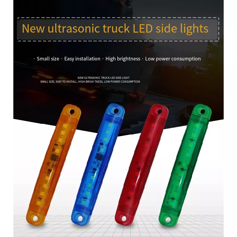 Clearance light/โคมไฟด้านข้าง 9smd 24V LED พร้อม Droplight/down ligh