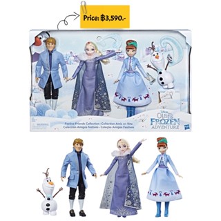 Disney Frozen Festive Friends Collection, Elsa, Anna, Sven and Olaf