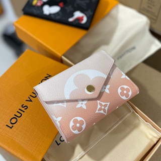 LOUIS VUITTON SHORT WALLET IN WATER COLOR COLLECTION ♻️  - งานสุดสลับเเท้