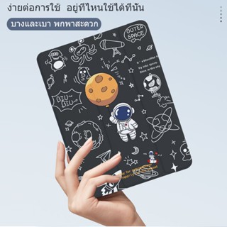 เคสไอเเพด ที่มีช่องเสียบปากกาฝาหลังแบบใส ipad case gen5/gen6 9.7 gen7/gen8/gen9 10.2 Air1/Air2/Air3 10.5 Air4/Air5 10.9