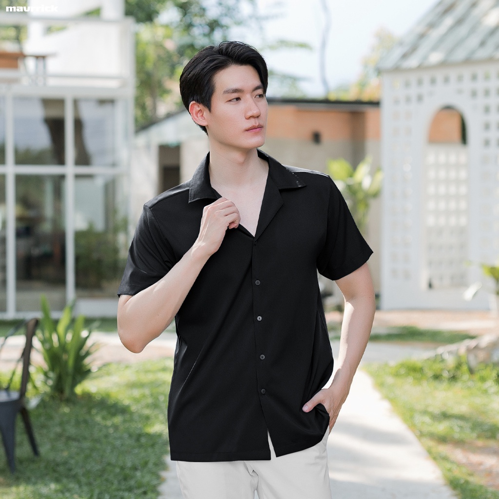 MAVRRICK-มาริค ยอดขาย No.1 สุดยอดเสื้อเชิ้ต-ฮาวาย ยับยาก (แขนสั้น)
