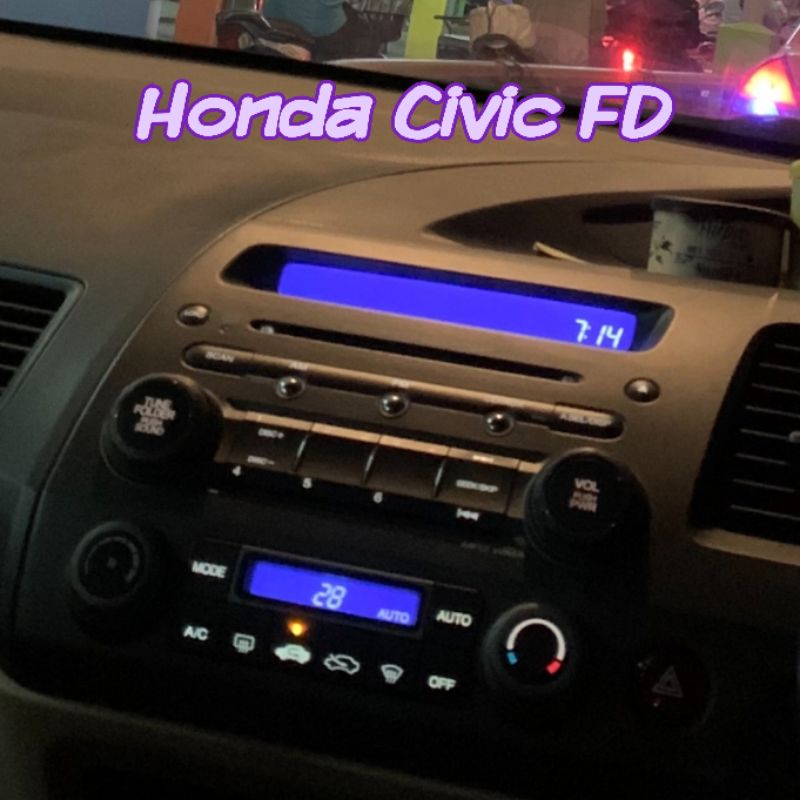 หน้ากาก Honda Civic FD ซีวิค เอฟดี ปี 2008-2011 สำหรับจอ Android 10 นิ้ว พร้อมชุดปลั๊กตรงรุ่น แถมน๊อตยึดเครื่องฟรี ราคา ถูกที่สุด ดีลบีเคเค แกลเลอรีภาพที่ 5