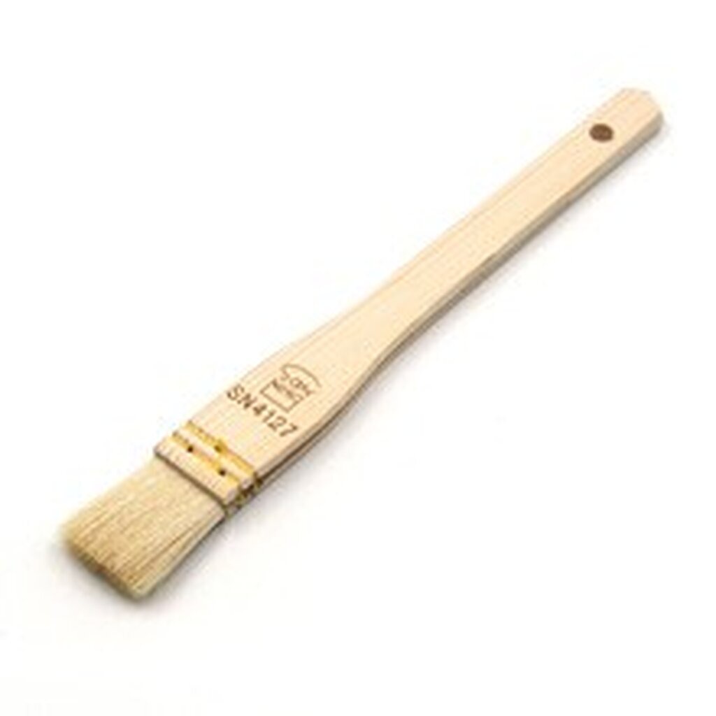 แปรงทาเนย ขนแกะแท้ (ขนาด22.9*2.5*3.5 cm) มีให้เลือก 2 แบบ