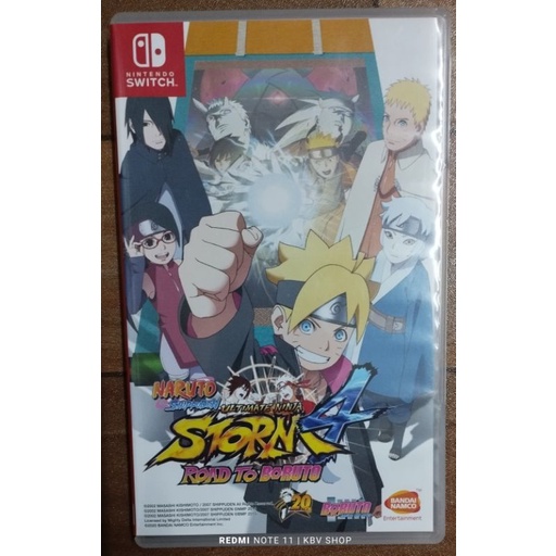 (ทักแชทรับโค๊ด)(มือ 2 พร้อมส่ง)Nintendo Switch : Naruto 4 Road To Boruto มือสอง