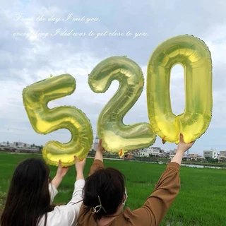 พร้อมส่ง🇹🇭 ลูกโป่งตัวเลข คริสตัล ขนาด32นิ้ว สีสดใส สีอื่นๆกดดูที่หน้าร้านได้เลยนะคะ ลูกโป่งวันเกิด