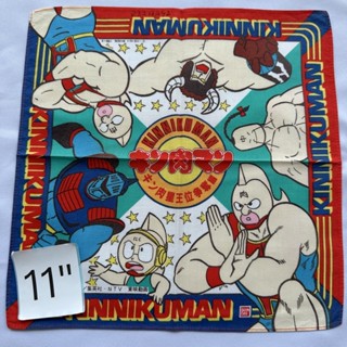 Kinnikuman ผ้าเช็ดหน้า คินนิคุแมน หายาก