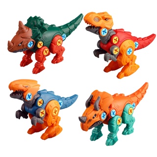 ของเล่นไดโนเสาร์ Tyrannosaurus Rex Triceratops สําหรับเด็กผู้ชาย อายุ 3 4 5 6 7 ปี