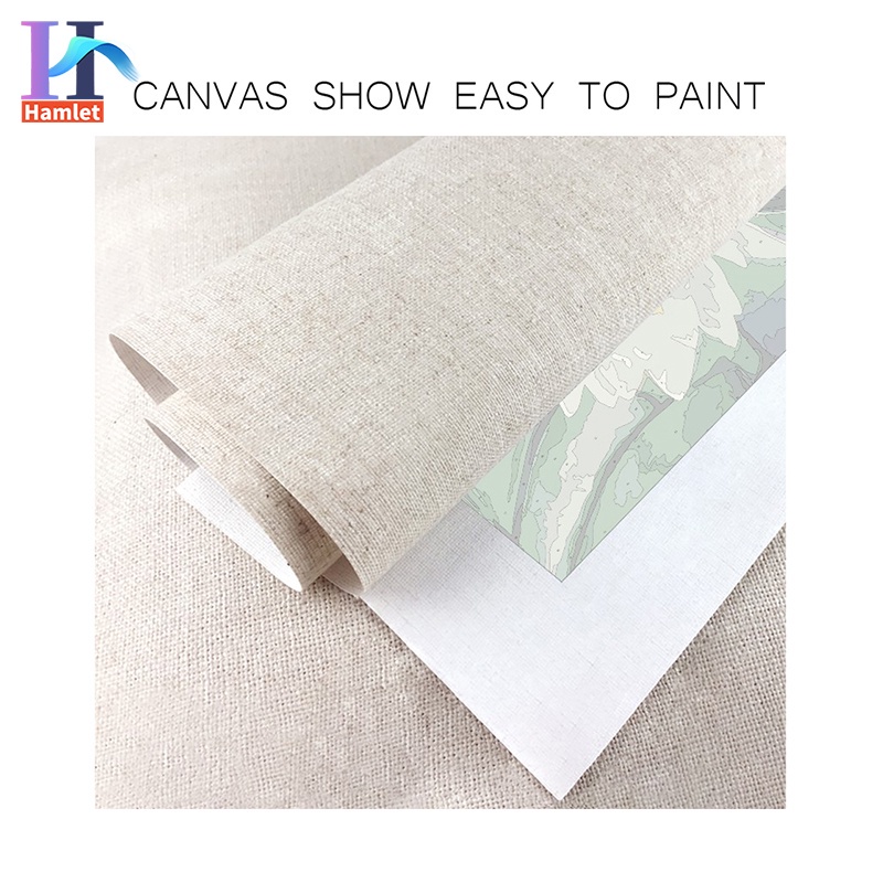 Hamlet【40*50 ซม.】ระบายสีตามตัวเลข ภาพวาดคริสต์มาส frameless วาดด้วยมือ DIY สีตามหมายเลข บ้าน ศิลปะ การตกแต่งผนัง ผู้ใหญ่ การบีบอัด การผ่อนคลาย ของขวัญที่ไม่ซ้ำ สีอะครีลิค - รูปที่ 5