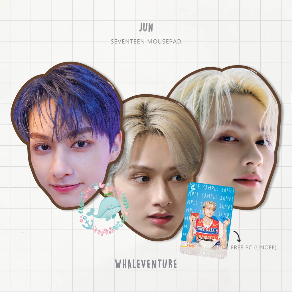 Mousepad JUN / JUN Mousepad / MOON JUN HWI Mousepad / HEN JUN HUI / JUN / SEVENTEEN / SEVENTEEN Mous