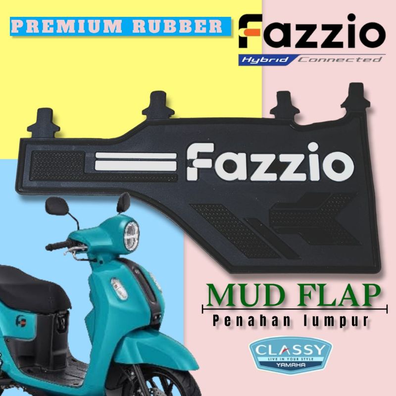 อุปกรณ์เสริม Fazzio Mudflap Fazzio 125 พรมบังโคลน