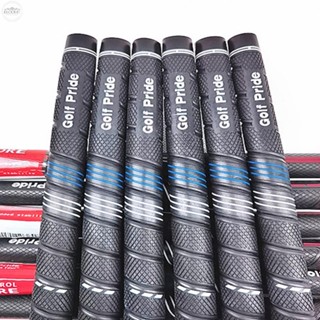 Grip 50 กรัม มาตรฐาน สีน้ําเงิน / แดง CP2 PRO WARP Golf Pride Grip Cover คุณภาพสูง