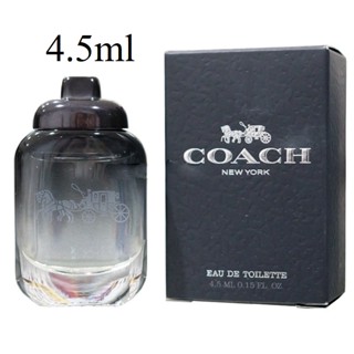 (รับเงินคืน 15% ใช้โค้ด J5BAK66V) COACH NEW YORK EDT MEN 4.5ml (ผู้ชาย)