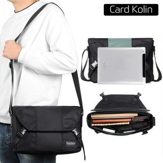 กระเป๋าสะพายข้าง Crossbody Bags กระเป๋าผู้ชาย กระเป๋าใส่ไปทำงาน  ของแท้ 100% ใส่ iPad ได้ A053