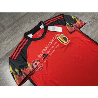 เสื้อฟุตบอล ทีมชาติ Belgium Home เบลเยี่ยม เหย้า ชุดฟุตบอลโลก ปี 2022