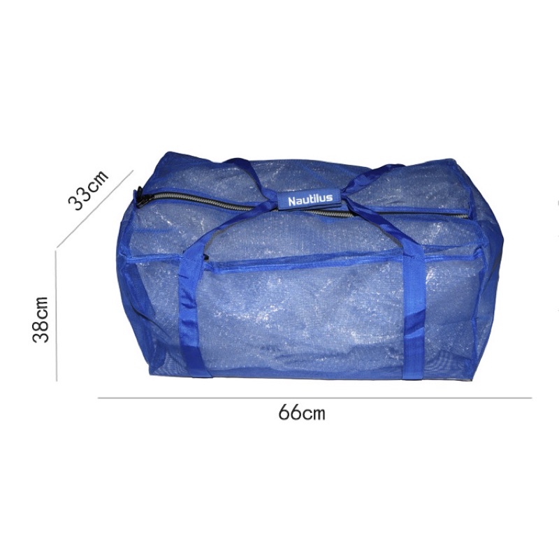 กระเป๋าอุปกรณ์ดำน้ำ กระเป๋าใบใหญ่ใส่อุปกรณ์กีฬาทางน้ำ กระเป๋าตาข่ายจัดเก็บอุปกรณ์กีฬา Gear bag - รูปที่ 2