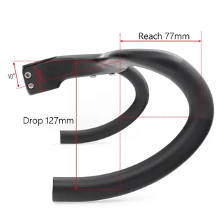 The ONE อุปกรณ์แฮนด์มือจับคาร์บอน สําหรับ FSA VISION ACR SYSTEM