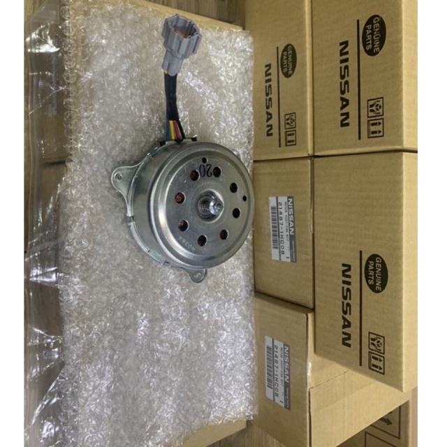 มอเตอร์พัดลม แท้ NISSAN MARCH ALMERA NOTE  รหัส 21487-1HCOB