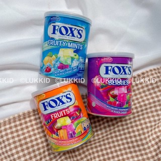 FOX’S: Crystal Clear Fruit Candy ลูกอมรสผลไม้ หลากรส